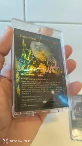 Lote Cartas Magic Foil Iron Maiden
