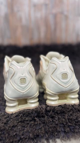 Nike Shox TL Beige/Blanco