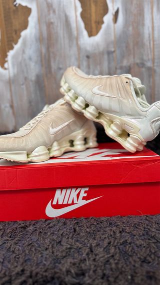 Nike Shox TL Beige/Blanco