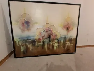 Cuadro abstracto moderno