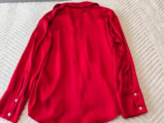 Camisa Zara Roja Talla S/M