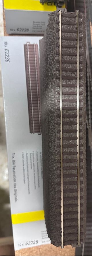 Conjunto desvios y rectas.