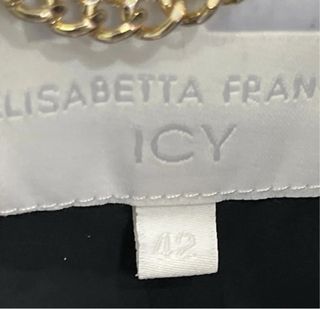 Elisabetta Franchi Piumino Nero