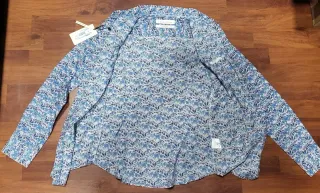 Camisa estampado flores ( Polo Club )