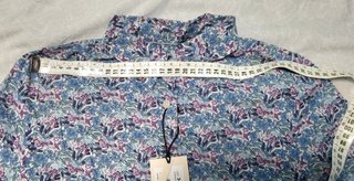 Camisa estampado flores ( Polo Club )