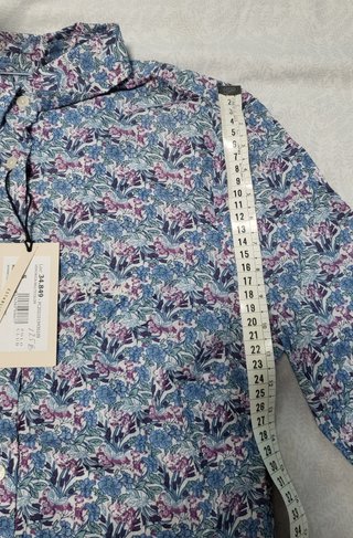 Camisa estampado flores ( Polo Club )
