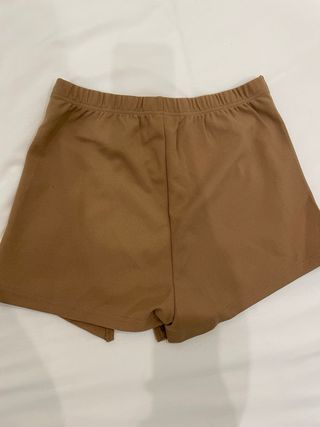 Falda/Shorts Mini Marrón - nuevo