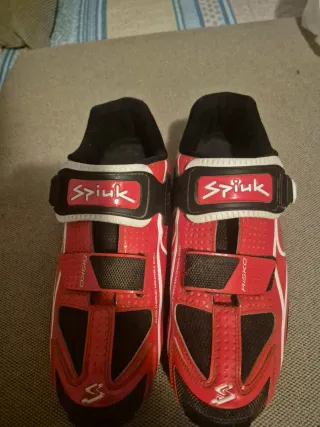 Zapatos Ciclismo Spiuk Rojo Talla 43