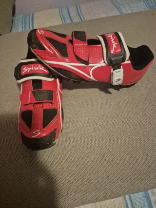 Zapatos Ciclismo Spiuk Rojo Talla 43