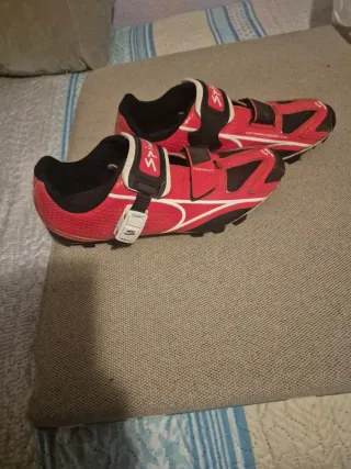 Zapatos Ciclismo Spiuk Rojo Talla 43