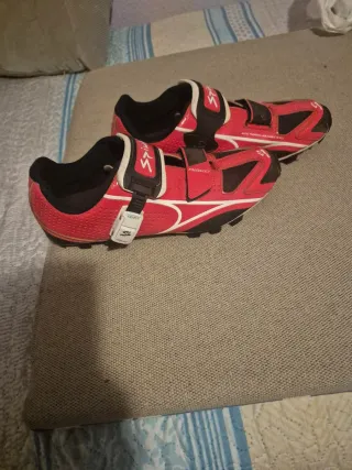 Zapatos Ciclismo Spiuk Rojo Talla 43