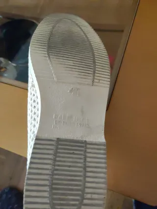 Alpargatas beiges de malla