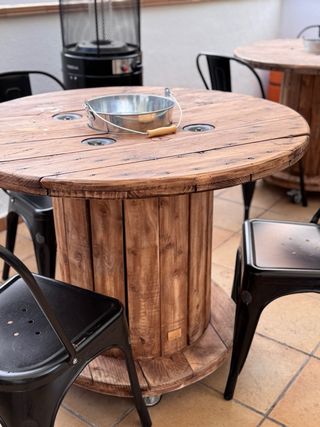 BOBINAS CARRETE MADERA CABLE CHILLPALET