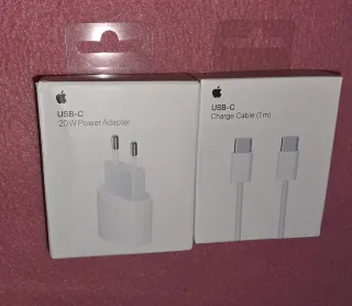 Cargador Apple USB-C 20W y Cable