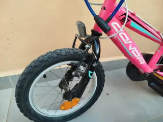 Bicicleta infantil 14 pulgadas Conor rosa