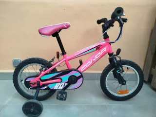 Bicicleta infantil 14 pulgadas Conor rosa