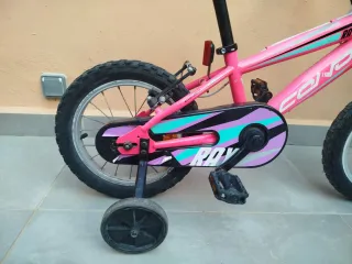 Bicicleta infantil 14 pulgadas Conor rosa