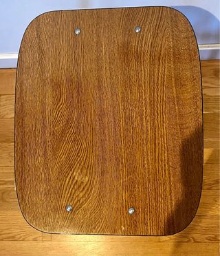 Taburete Escalera Vintage Madera y Metal