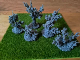 Escenografía Miniaturas Árboles Wargames