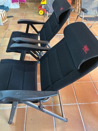2 Sillones Camping Crespo Alta Gama