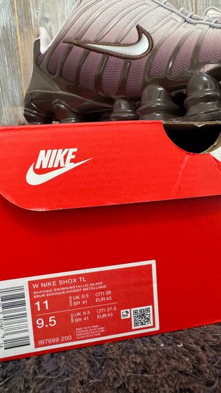 Nike Shox TL Marrón Rosa