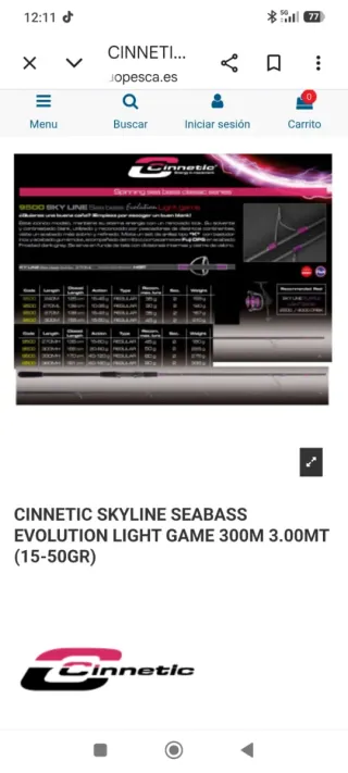 Combo de pesca Shimano Catana 4000 FE