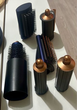 Dyson Airwrap Multi Styler Azul/Dorado