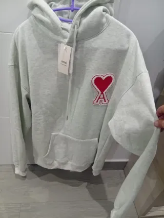 Sudadera Ami Paris con capucha unisex Talla L