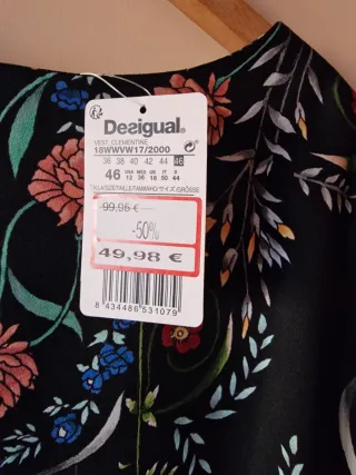 Vestido sin estrenar  Talla 46