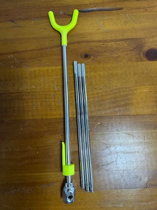 Trípode tiro con arco metálico y estable