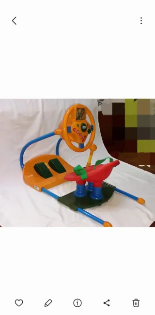 Juguete infantil coche/ volante