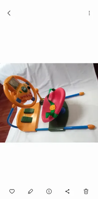 Juguete infantil coche/ volante