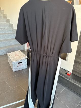 Mono Mango Negro Talla S