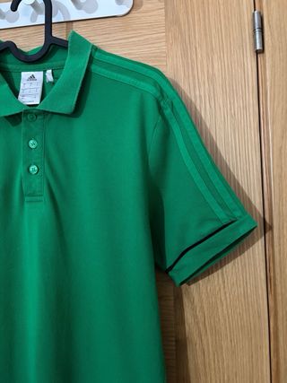 Polo Adidas Verde Hombre Talla S