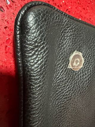 Bolso negro de piel de Renatta&go