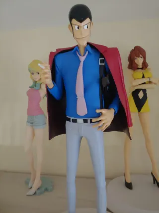 Lote de 7 figuras Lupin III , descatalogadas