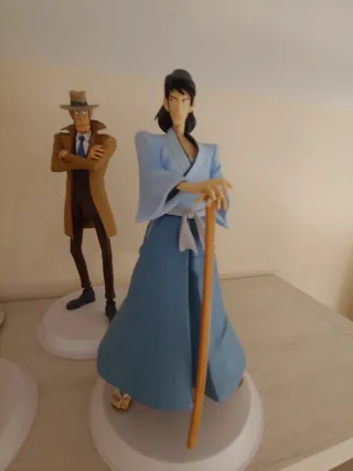 Lote de 7 figuras Lupin III , descatalogadas