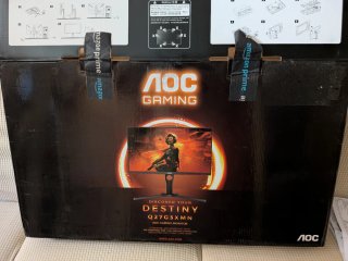 Monitor 2K Gaming 27" HDR1000 como nuevo