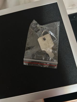 Cofre de maquillaje dorado-rosa