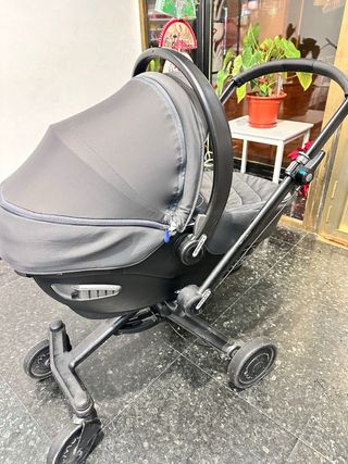 Cochecito bebé i-Move gris