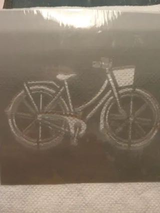 Plantilla Bicicleta Vintage