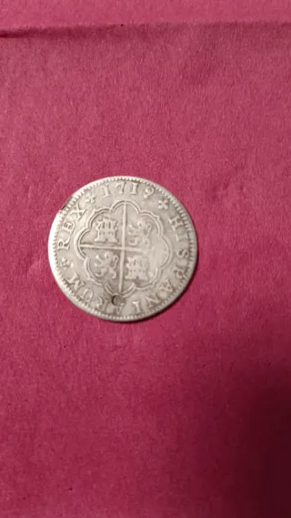 2 Reales 1719 Plata