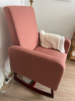 Butaca Mecedora Maisons du Monde Rosa