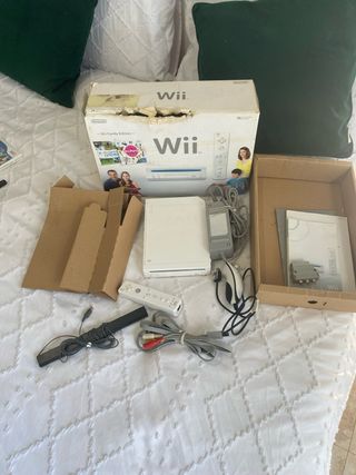 Nintendo Wii Familiar Edition Blanca