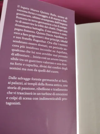 Roma 42 d.c. Cuore nemico libro