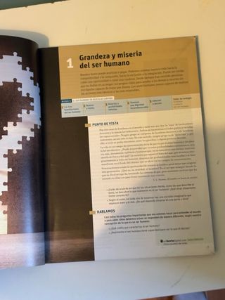 Religión católica. Bachillerato