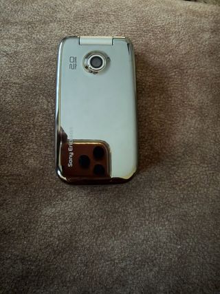 Sony Ericsson Argento/Marrone