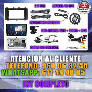 PANTALLA GPS SEAT ATECA CUPRA 2016-2022 CARPLAY