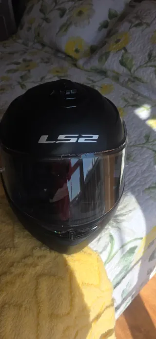 Cascos LS2 Strobe 2 Negro y blanco