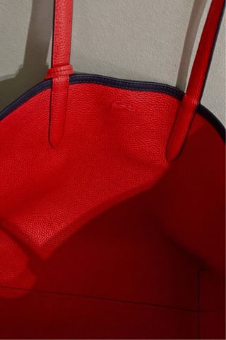 Borsa Tote Lacoste Blu e Rosso